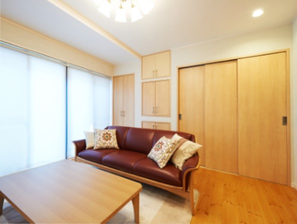 vol.13 耐震補強+自然素材で広いLDKが心地よい住まい